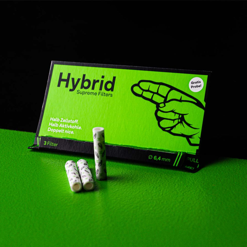 Hybrid Supreme Aktivkohlefilter  Lime - In 1-2 Tagen bei dir! – Johnnys  Headshop